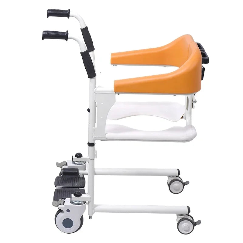 Hot Sale Wheelchair Toilet Commode Chair Electric Patient Lifting Transfer Chair For Elderly