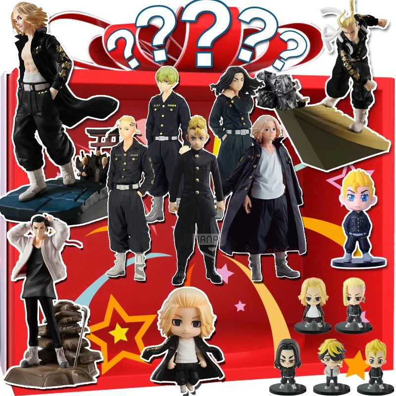 Anime Figure Mystery Box Figure Blind Box Pvc Aciton Figures Dragon Ball One Piece Demon Slayer Gift for Animer