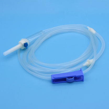 10PCS Dental Implant Surgical Flushing Pipe Irrigation Tubing Dentist Water Pipe Transparent Disposable Tube Match