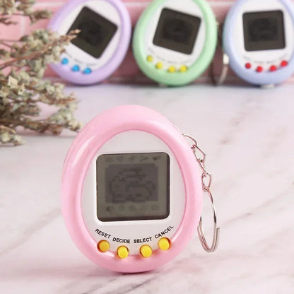 1Pcs 90S Nostalgic Tamagotchi Electronic Pets Console Toy Portable Keyring Funny Virtual Cyber Toy Christmas New Year Gift