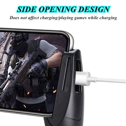 Goose Egg Shape Handle for PUBG Survival Rules Mobile Game Aim Shooting L1R1 Gamepad Joysticks for IOS Android Phone Holder Grip