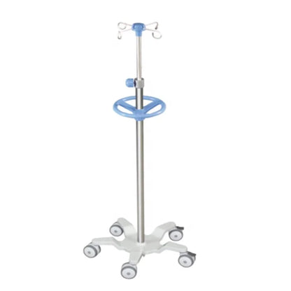 for EU-IV502 High quality Medical IV pole stand adjustable Infusion stand drip stand