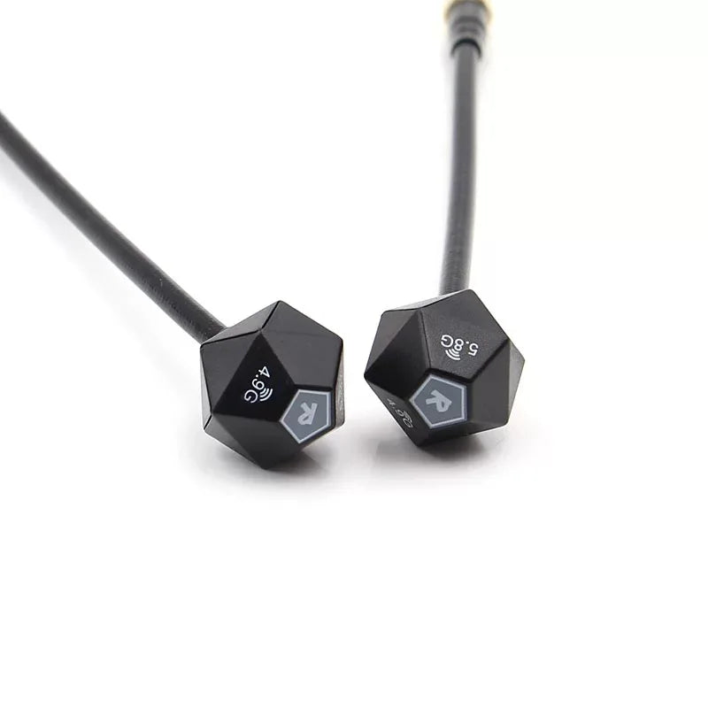 4.9G-5.8G-6G Multi Frequency Diamond Antenna 3dbi Gain SMA/RP-SMA Interface RHCP For RC Model FPV Long-Distance VTX Racing Drone