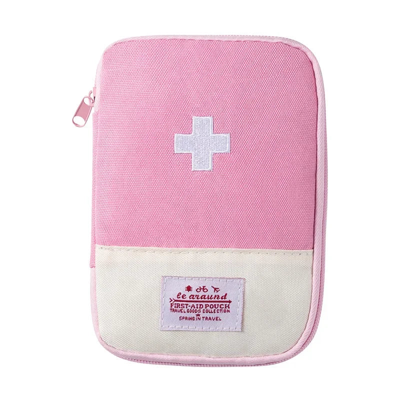 Portable Medicine Bag Cute First Aid Kit Medical Emergency Kits Organizer Outdoor Household Medicine Pill Storage Bag Travel