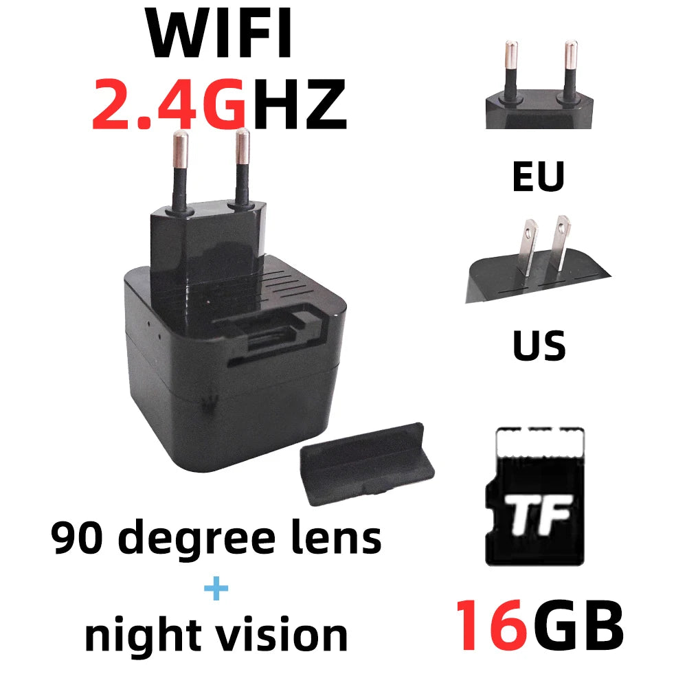 4K night vision HD network camera supports WiFi, suitable for home security indoor surveillance video Webcam motion detection