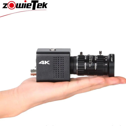 4K NDI POV Box Camera (CS), ZowieCAM 5-50mm 12MP C-Mount Low Distortion Zoom Lens