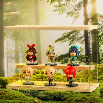 Genshin Impact Mini Cute Figure Mystery Box Anime Figure Game Action Figure Blind Box Lucky Model Doll