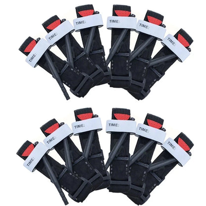1/12 Pcs Emergency Tourniquet Outdoor Portable First Aid Quick Slow Release Tourniquets CAT Medical Tactical Equipment 65/95CM