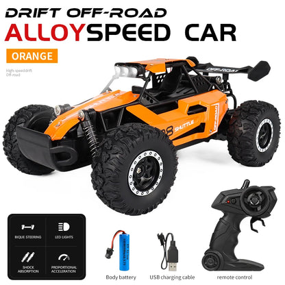 3699-087 2.4G RC Car 1/16  2WD Off-road Remote Control Climbing Vehicle 20KM/H Remote Control Anti-collision Settings kids toys
