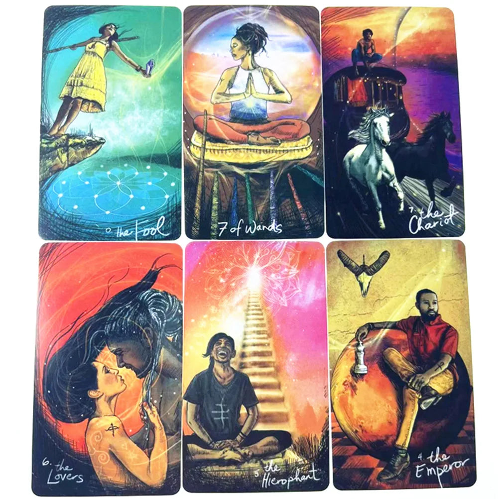 The Light Seers Tarot Desk Card Oracle Divination Game Deck Party Astrology Cards Oracle Cards Game for Women Girl Tarot Cards