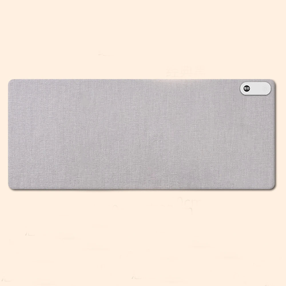 Intelligent Heated Electric Heating Pad Office Desktop Digital Display Heating Pad Warming Table Waterproof Mat Mouse Pad Winter