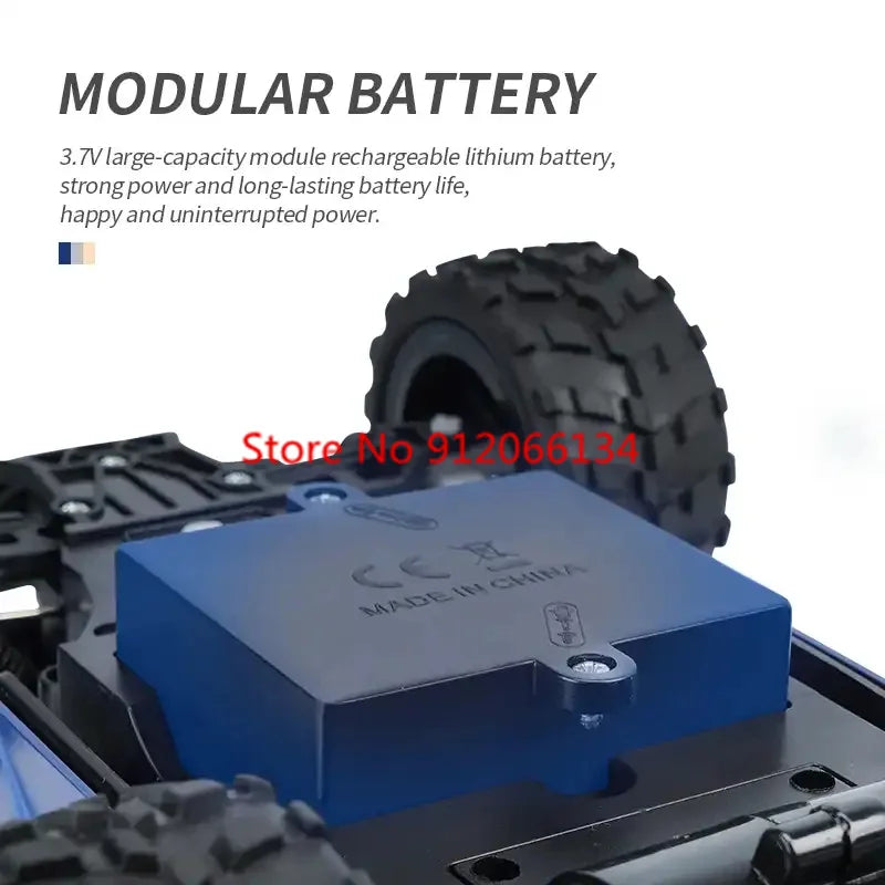 4K Camera Two-Way Voice Talkback WIFI FPV RC Car 2.4Ghz APP Gravity Control Shock Absorber High Speed Remote Control Car Truck