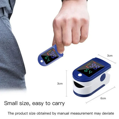 Pulse Oximeter Finger Clip Pulse Monitor Home Monitoring Pulse Oximeter Blood Oxygen Saturation Detector Clip