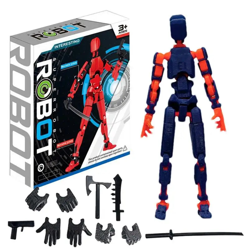 Upgrade 3D Printed Mannequin Dummy 13 Action Games Action Figures Home Decoration Accessories Kids Game Robot Games For Children