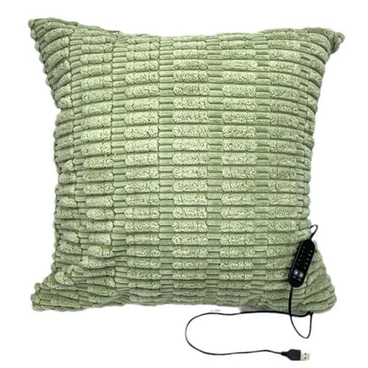 45x45cm USB Electric Cushion Portable Heating Pillow 5-Block Temperature Control Menstrual Cramps Period Pain Relief Heated Pad