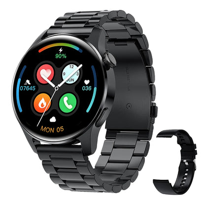 2024 Smart Watch For Xiaomi Huawei Android IOS Waterproof Smartwatch Men Blood Pressure Monitor Watch Sport Heart Rate Bracelet