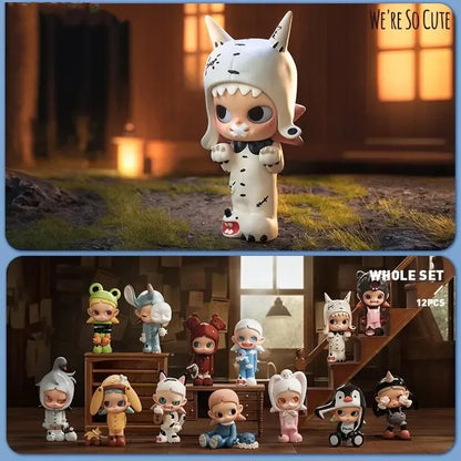 POP MART Zsiga We are So Cute Series Blind Box Toys Doll Cute Kawaii Anime Figure Desktop Ornaments Gift Collection Mystery Box
