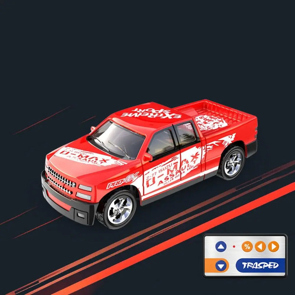 RC Cars 2.4G 5-Channel 1：64 Alloy Mini Remote Control SUV Drifts One Hour Long Endurance Electric Off-road Vehicle for Children