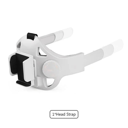 Adjustable Head Strap For Oculus Quest 2 Halo Strap With Powerbank Fixing Bracket Enhanced Headband For Quest2 VR Accessories