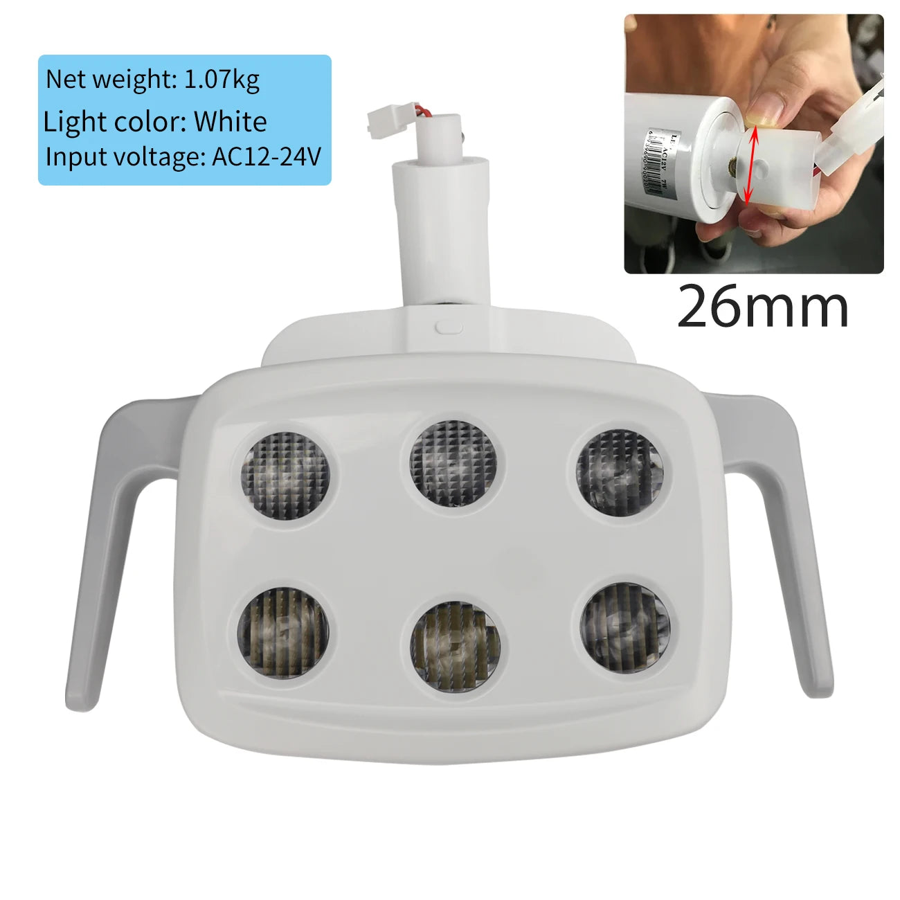 Dental Unit Lamp Led Lamp For Dentistry Chair Unit Surgical Lighting Shadowless Lamp Medical Tools For Oral Teeth