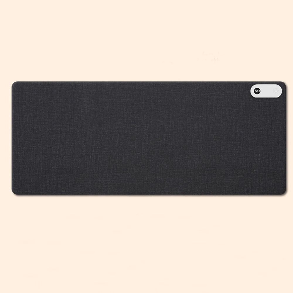 Intelligent Heated Electric Heating Pad Office Desktop Digital Display Heating Pad Warming Table Waterproof Mat Mouse Pad Winter