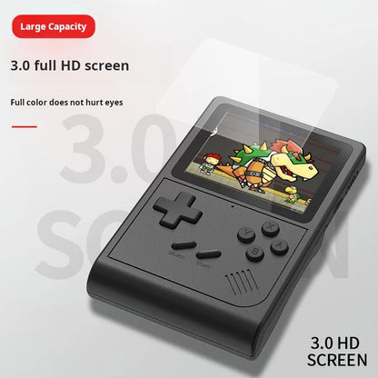 GB300 Handheld Game Console Retro Mini Portable Game Player 3.0 Inch Screen 6000 Video Games for SF/SFC/GB/GBA Support AV Output