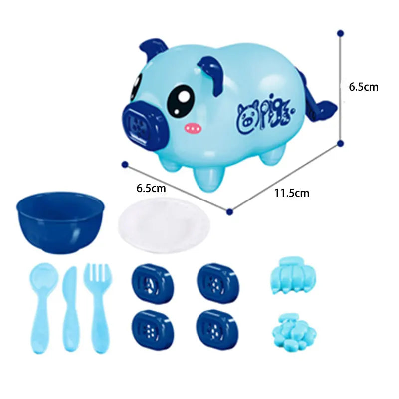 Children Dough Tool Set 3D Plastic Mold And Dough Clay Knife Mold Boys And Girls DIY Toy Cutting Roller And Game Accessories