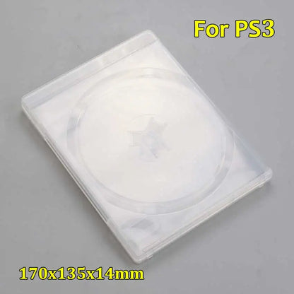 YuXi 1pcs CD Game Case Cover Protective Box For PS1 PS3 Game Disk Holder CD DVD Discs Storage Box For Xbox Wii