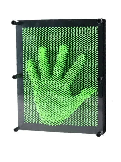 Funny 3D Clone Pixel Art Blocks Toy Colorful Pin Art Toy Clone Face Palm Model Pinart Kids Family Funny Game Creative Gifts