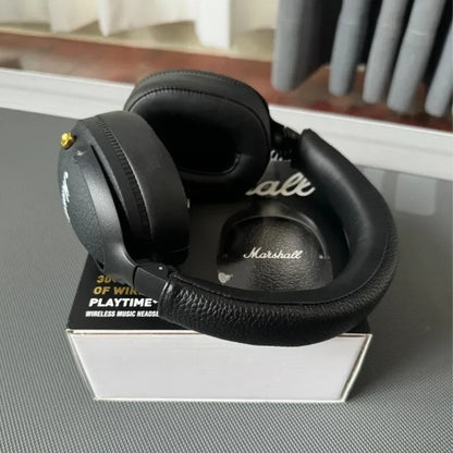 New Marshall MONITOR II Wireless Bluetooth Headphones Heavy Bass Foldable Earphones for Music Gaming with Microphone Headset