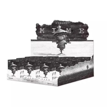 POP MART Hirono Mime Series Blind Random Box Toys Cute Action Anime Figure Kawaii POP MART Mystery Box Model Designer Doll Gift