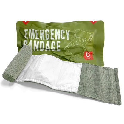 4in 6in Medical Israeli Bandage Wound Dressing Emergency Israel Bandage Combat Tactical First Aid IFAK Trauma
