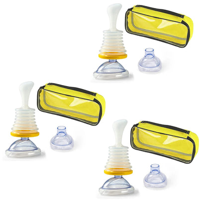 First Aid Kit Choking Device Adults & Children Home Asphyxia Rescue Device Anti Suffocaation  2 Size Choking Rescue Kit 4PCS/Set