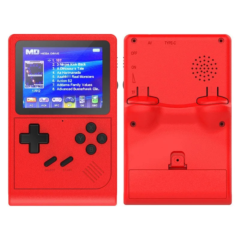 GB300 Handheld Game Console Retro Mini Portable Game Player 3.0 Inch Screen 6000 Video Games for SF/SFC/GB/GBA Support AV Output