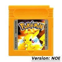 Pokemon GBC Games Cartridge 16 Bit Video Game Console Card Blue Crystal Golden Green Red Silver Yellow Multilanguage Fans Gift