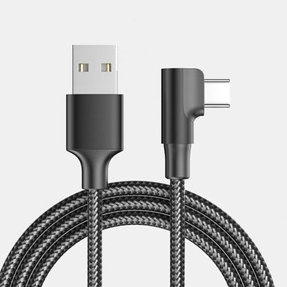 Xiaomi 120w USB Type C Super Charging Cable L Shape 90 Degree Fast Charging 6A For Huawei Xiaomi Samsung