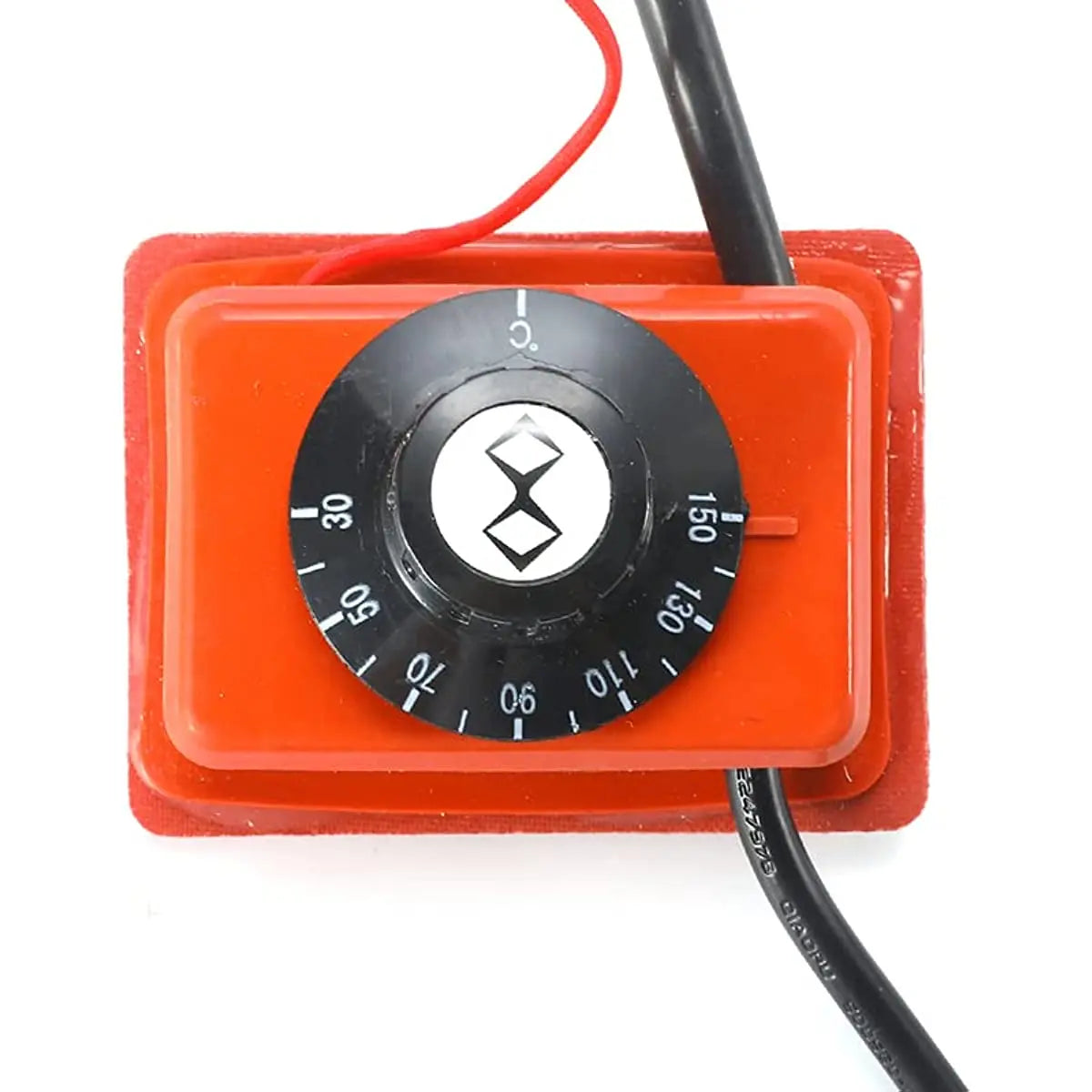 110V/220V Flexible Silicone Rubber Heating Pads Electric Heater Plate Mat W/ 3M Adhesive Knob Temperature Controller Thermostats