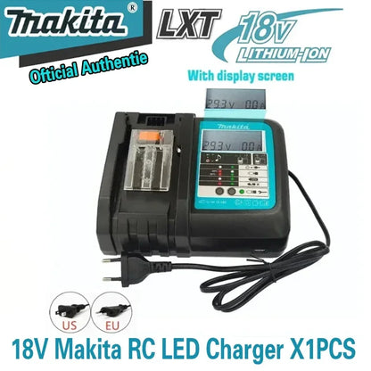 6000mAh for Makita 18V Battery Rechargeable Power Tools Battery 18V makita with LED Li-ion Replacement LXT BL1830 BL1860 BL1850