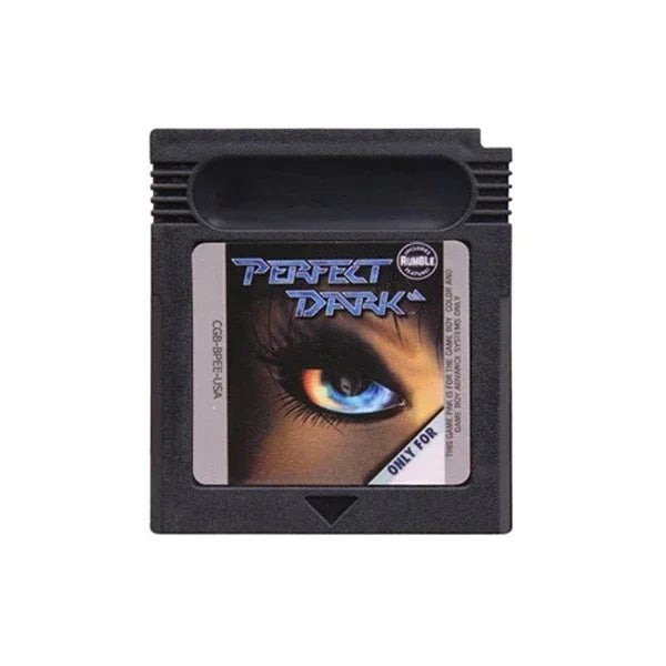 GBC Game Cartridge 16 Bit Video Game Console Card Perfect Dark 8 Colors Shells with Battery USA Version