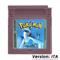 Pokemon GBC Games Cartridge 16 Bit Video Game Console Card Blue Crystal Golden Green Red Silver Yellow Multilanguage Fans Gift