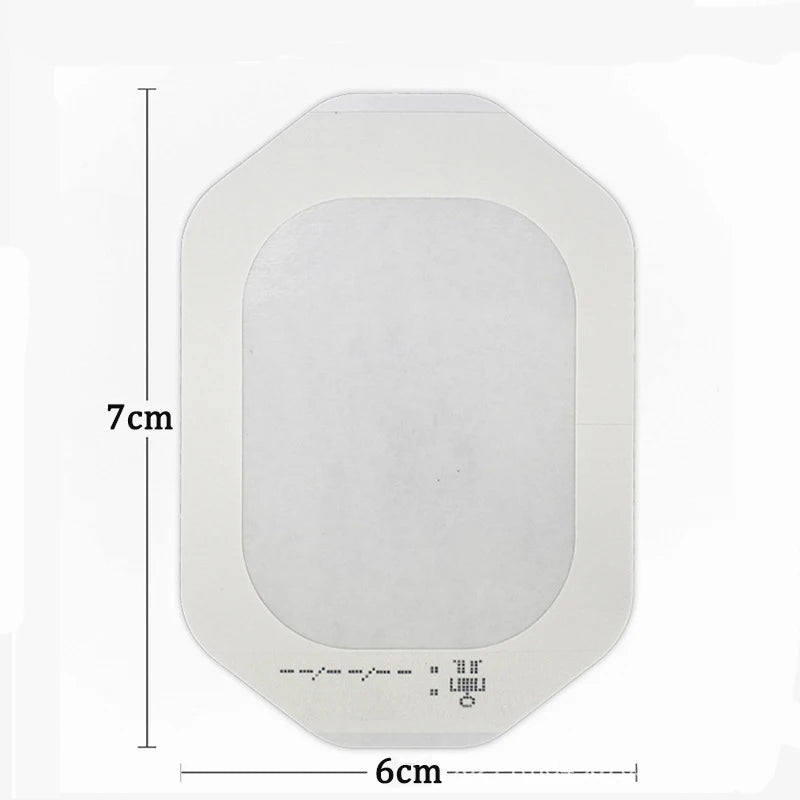 50Pcs 6x7cm Medical Transparent IV Cannula Film Dressing Waterproof Adhesive Indwelling Needle Catheter Fixation Sticker