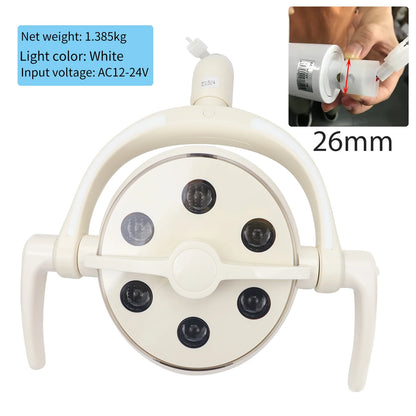 Dental Unit Lamp Led Lamp For Dentistry Chair Unit Surgical Lighting Shadowless Lamp Medical Tools For Oral Teeth