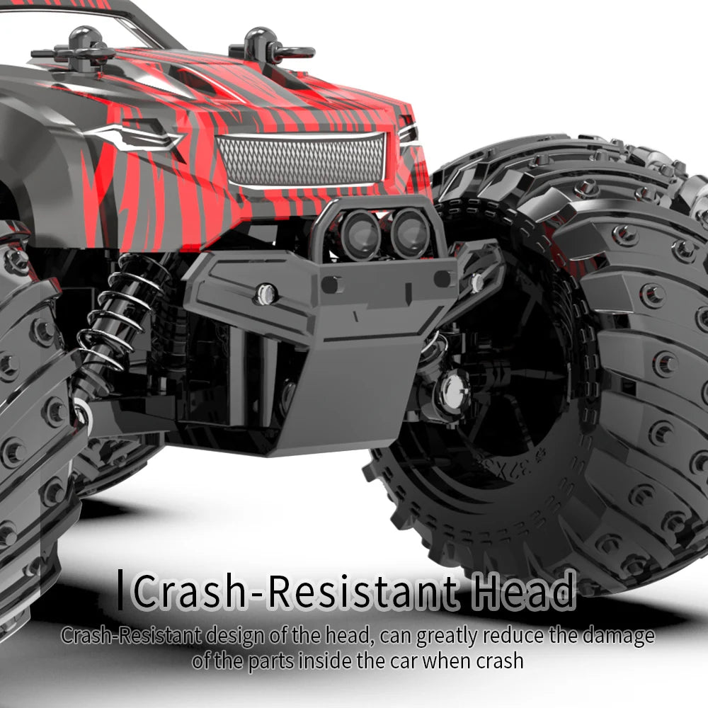 JJRC Q105 Q175 1:18 20 Km/h 2.4GHz Double Motors Drive With LED Light Off Road Remote Control Cars Drift Monster Truck Toys