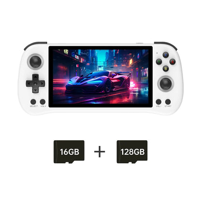 POWKIDDY X55 Retro Opendinglinux Video Handheld Game Console 5.5 Inch 1280*720 HD IPS Screen Rk3566 Jelos Syst Children's gifts