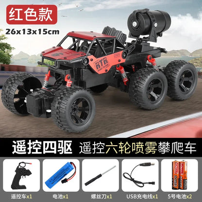 New 1/18 Rc Electric Car Fall Resistant Boy Toy Gift Six Wheel Drive Racing Car Remote Control Car Cross-Country Climbing Gift