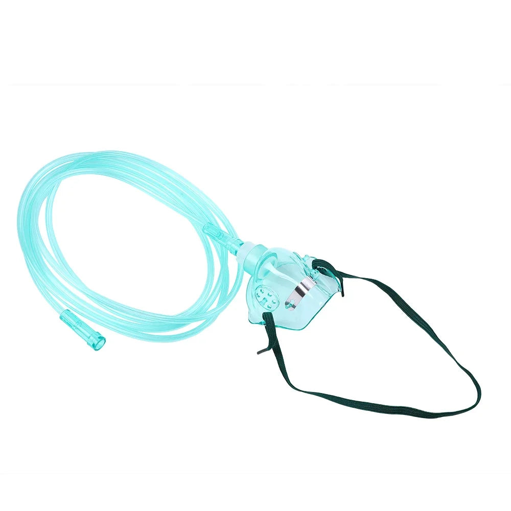 Low Price S M L Xl Ce Iso Certified Disposable Medical Surgical Pvc Oxygen Face Mask With Tubing