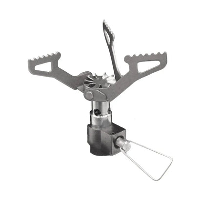 BRS-3000T Titanium Mini Camping Gas Burners 25g One-Piece Pocket Stove Outdooor Hiking Folding Cooking Furnace Portable ﻿