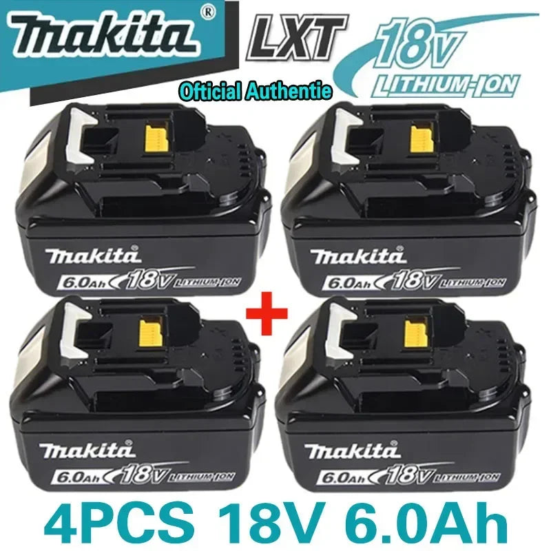 6000mAh for Makita 18V Battery Rechargeable Power Tools Battery 18V makita with LED Li-ion Replacement LXT BL1830 BL1860 BL1850