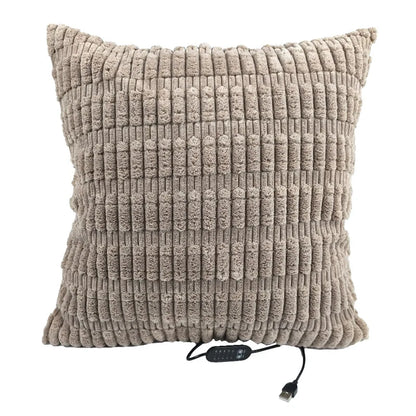 45x45cm USB Electric Cushion Portable Heating Pillow 5-Block Temperature Control Menstrual Cramps Period Pain Relief Heated Pad