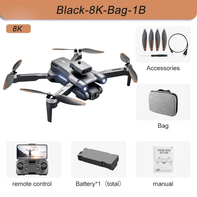 Xiaomi S1S Drone Profesional 8k Hd Camera 4k Obstacle Dron Avoidance Aerial Photography Brushless Foldable Quadcopter 8km 2024
